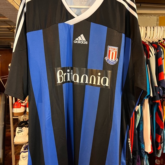 2011/2012 Stoke City FC Adidas Away Jersey - Picture 3 of 6